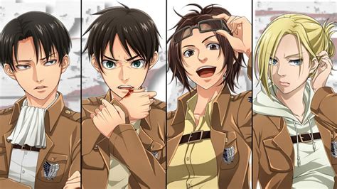 personajes de ataque a los titanes|donde ver attack on titan.